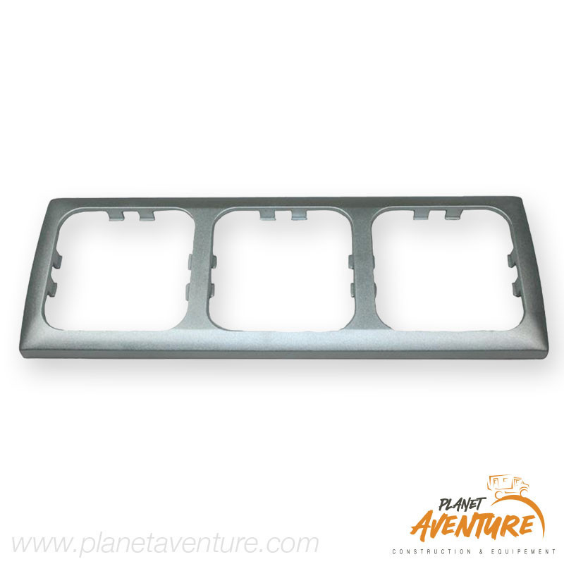 Encadrement triple argent Encadrement triple argent