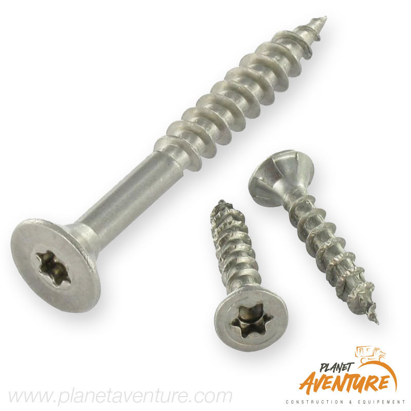 Vis bois Ø4x30 inox A (sachet de 100) Vis bois Ø4x30 inox A (sachet de 100)