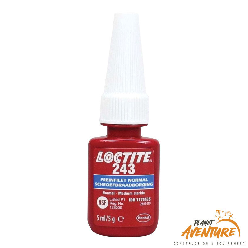 Frein filet moyen loctite 243 (5ml) Frein filet moyen loctite 243 (5ml)