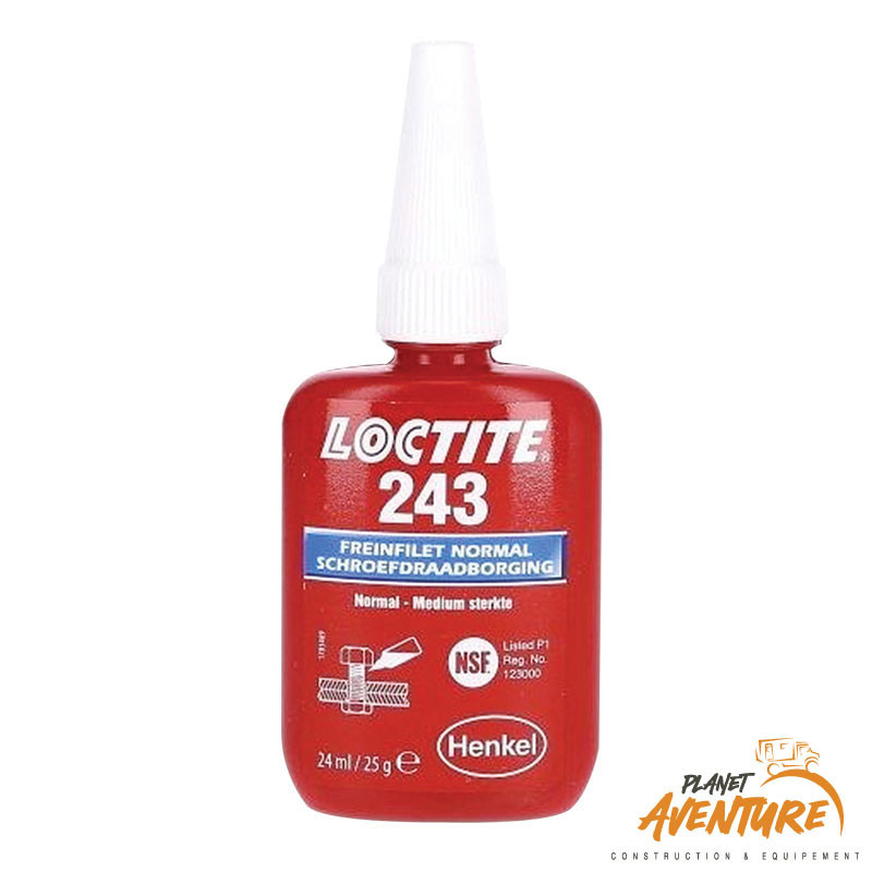 Frein filet moyen loctite 243 (24ml) Frein filet moyen loctite 243 (24ml)