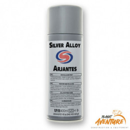 Peinture gris metal bombe de 400 ml