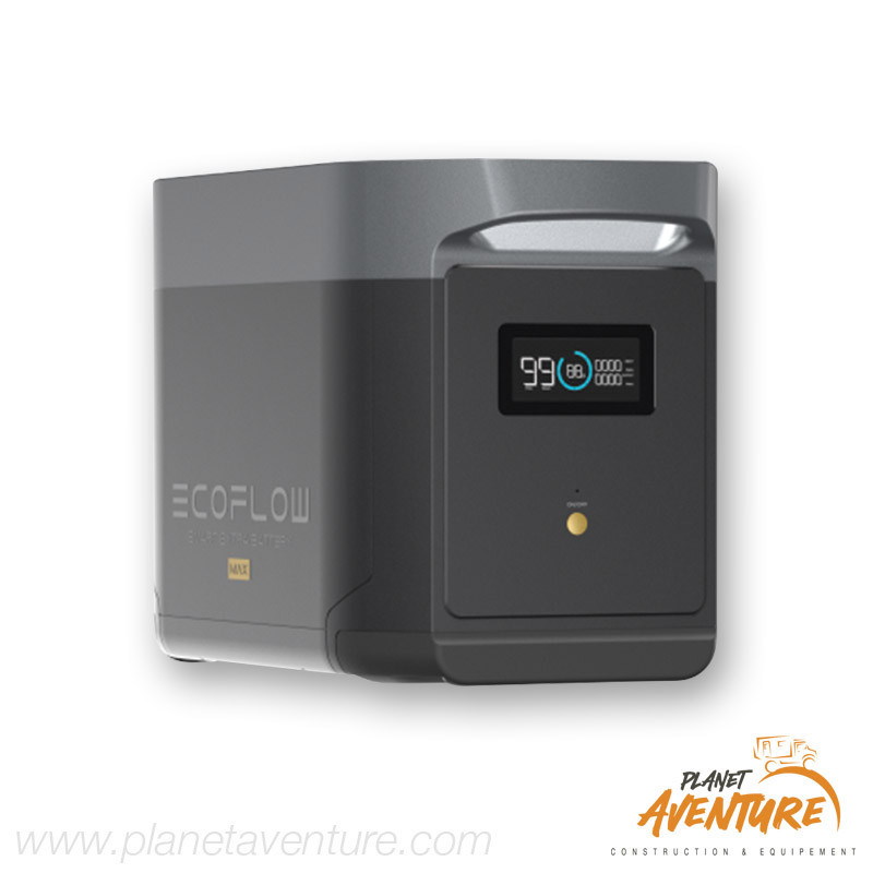 Batterie additionnelle pour station d'énergie portable Ecoflow Delta 2 Max Batterie additionnelle pour station d'énergie portable Ecoflow Delta 2 Max