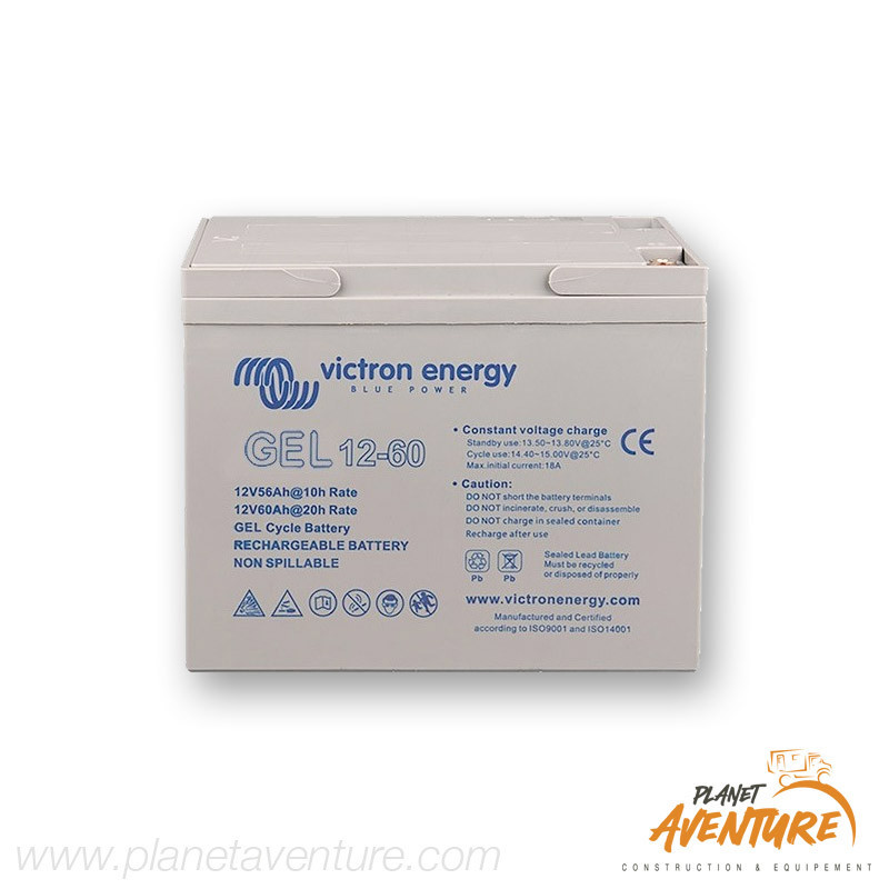 Batterie Gel 12V - 60AH Deep Cycle Victron Batterie Gel 12V - 60AH Deep Cycle Victron