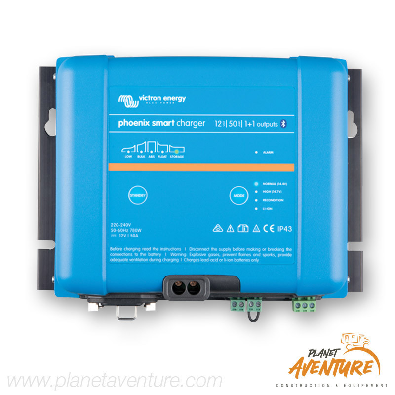 Chargeur Phoenix Smart IP43 12/50A Smart Victron Chargeur Phoenix Smart IP43 12/50A Smart Victron