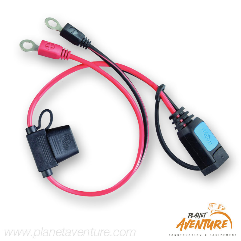 Connecteur à œillet avec fusible blue smart IP65 M6 Victron Connecteur à œillet avec fusible blue smart IP65 M6 Victron