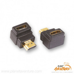 Raccord HDMI Coudé droite Antarion