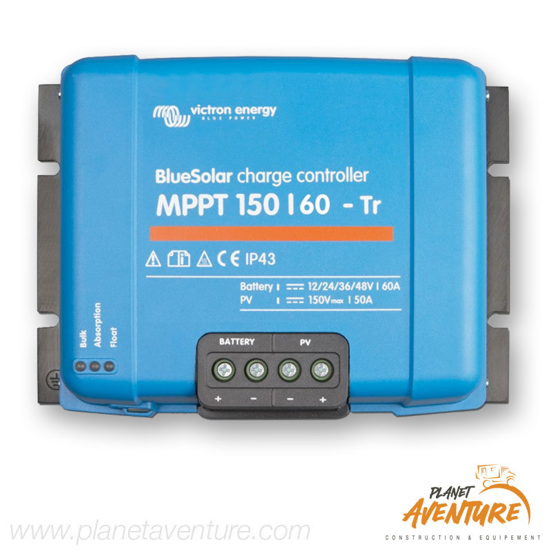 Régulateur solaire bluesolar MPPT 150/60 TR Victron Régulateur solaire bluesolar MPPT 150/60 TR Victron