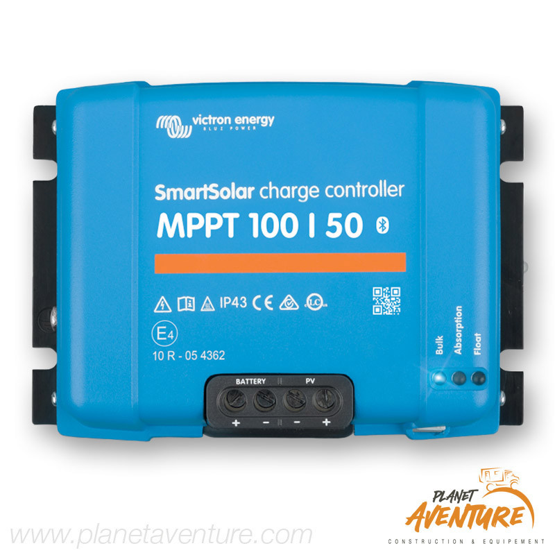 Régulateur solaire smartsolar MPPT 100/50 Victron Régulateur solaire smartsolar MPPT 100/50 Victron