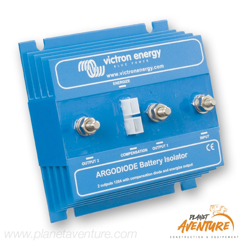 Répartiteur à diodes ARGO 120A/2 batteries Victron Répartiteur à diodes ARGO 120A/2 batteries Victron