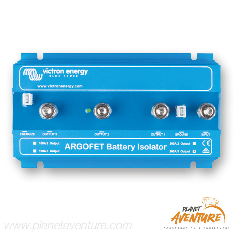 Répartiteur ARGOFET 3 batterie 200A Victron Répartiteur ARGOFET 3 batterie 200A Victron